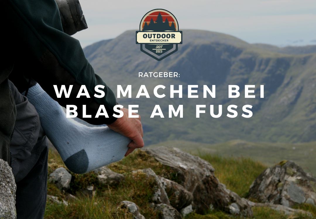 Blase am Fuß